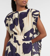 Johanna Ortiz Ancient Tropics printed silk midi dress
