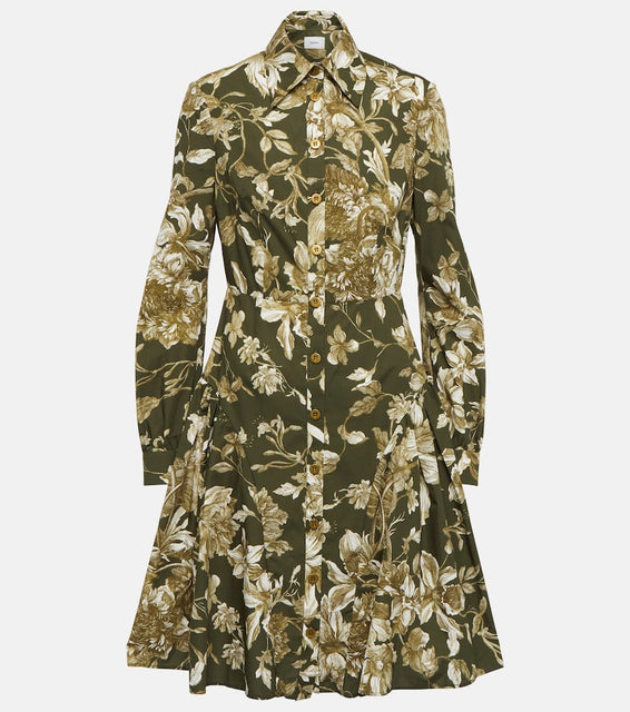Erdem Apolonia cotton shirt dress