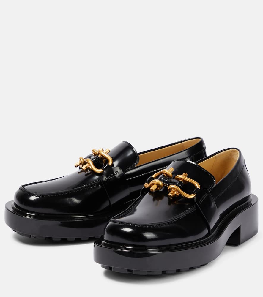 Bottega Veneta Monsieur leather loafers