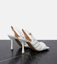Bottega Veneta Padded leather slingback sandals