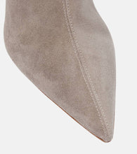 Aquazzura Saint Honor√É¬© 85 suede boots