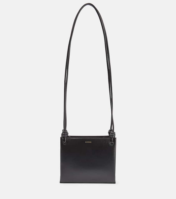 Jil Sander Giro Small leather crossbody bag. Shop Jil Sander Shoulder Bags for women now.