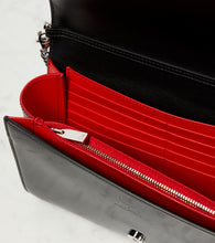 Christian Louboutin Paloma embellished leather clutch