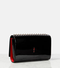 Christian Louboutin Paloma embellished leather clutch