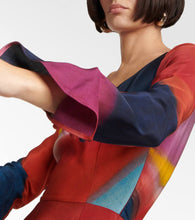 Chloe Printed silk maxi dress