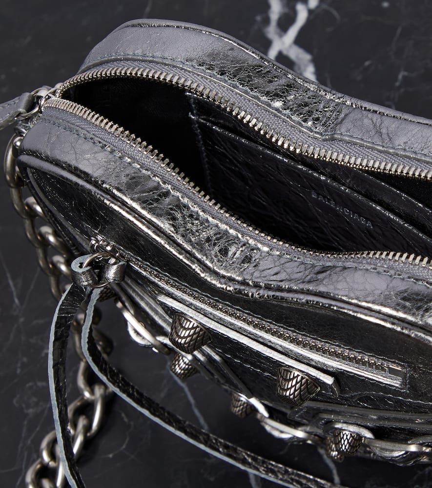 Balenciaga Le Cagole Heart Mini leather crossbody bag