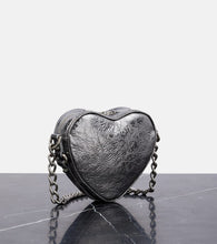 Balenciaga Le Cagole Heart Mini leather crossbody bag