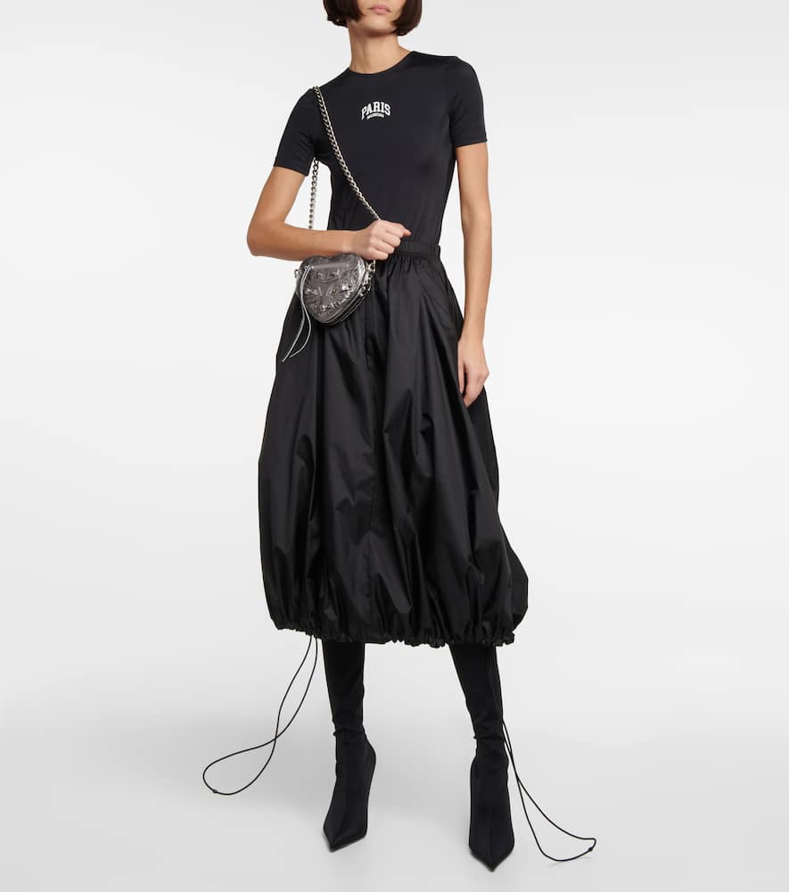 Balenciaga Le Cagole Heart Mini leather crossbody bag