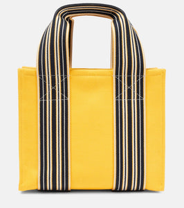 Loro Piana The Suitcase Stripe Mini canvas tote bag. Shop Loro Piana Tote Bags for women now.