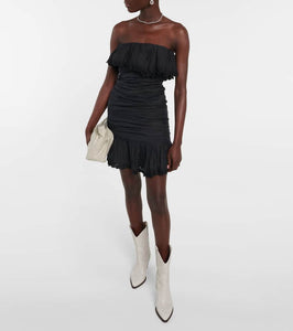 Isabel Marant Oxani ruched minidress