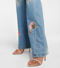 Gianvito Rossi Embellished leather mules