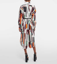Plan C Printed shirt dress
