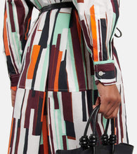 Plan C Printed shirt dress