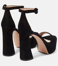 Gianvito Rossi Suede platform sandals