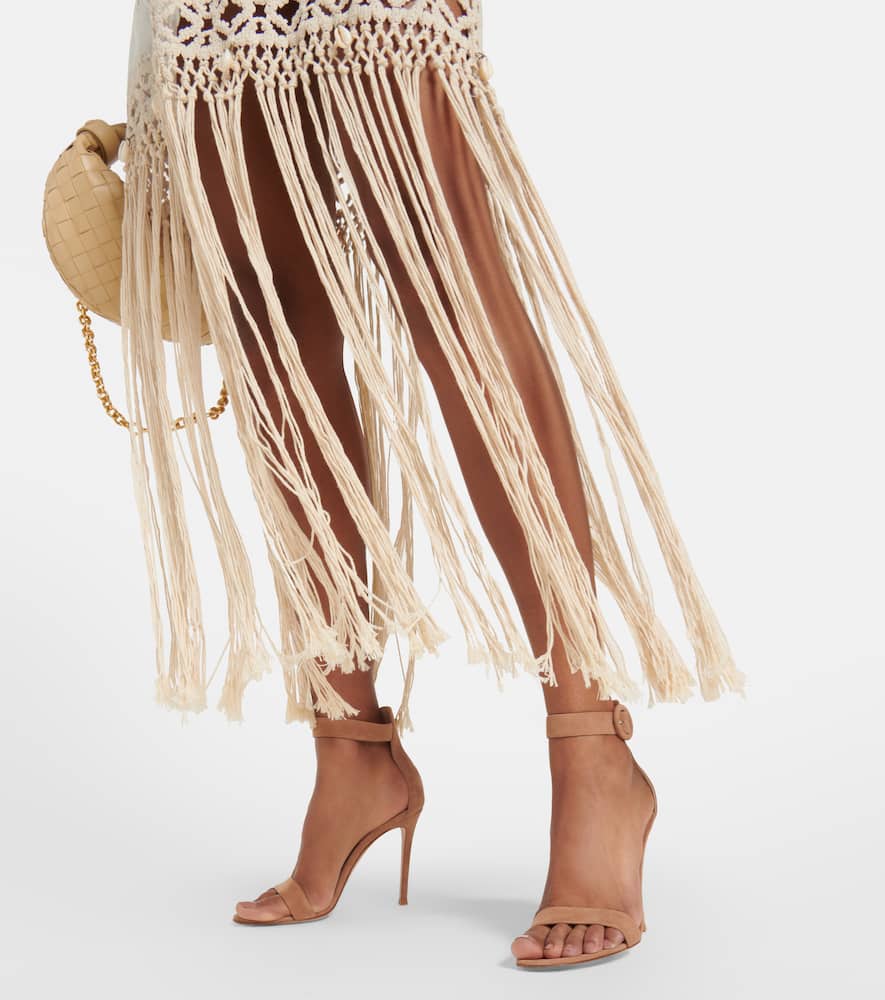 Gianvito Rossi Portofino suede sandals