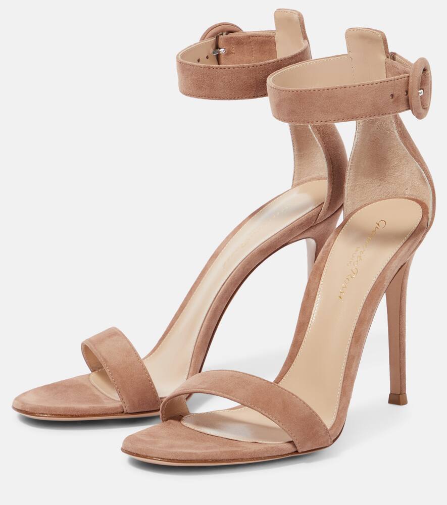 Gianvito Rossi Portofino suede sandals