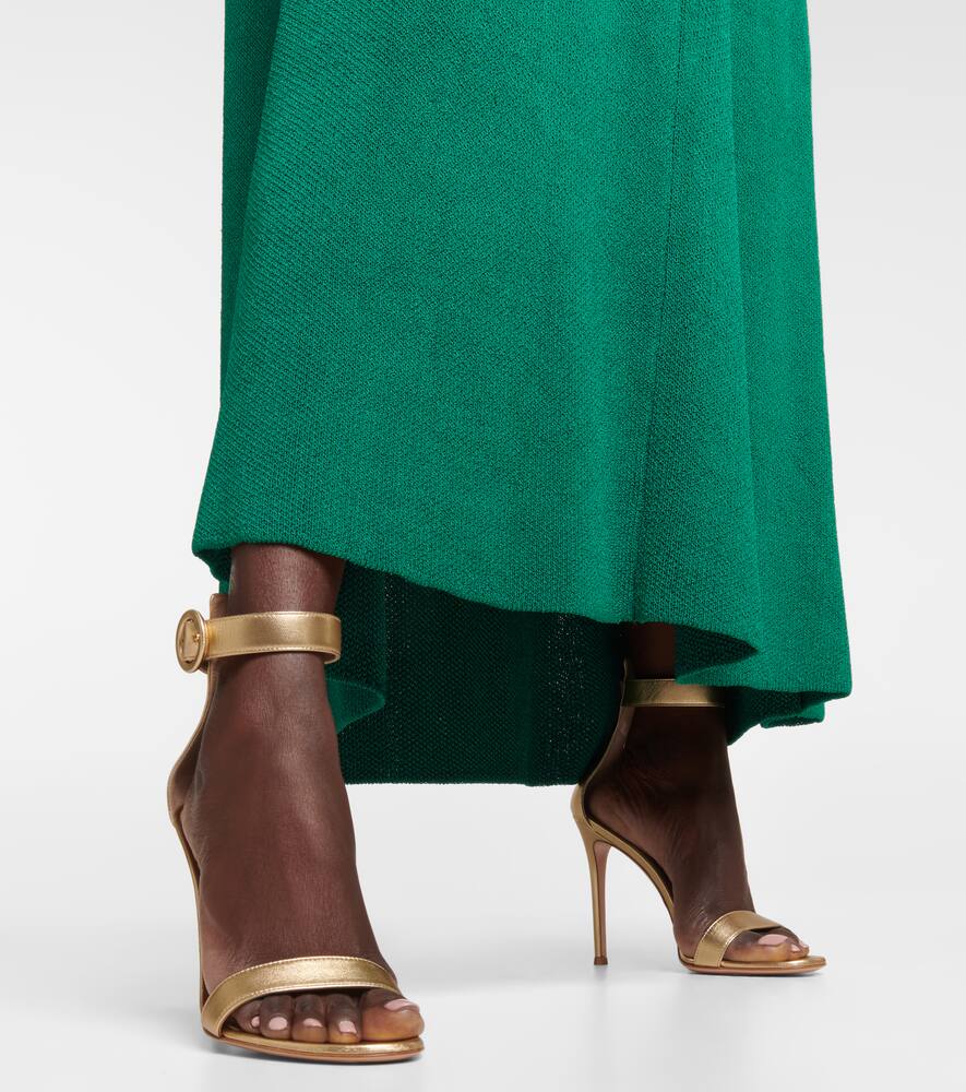 Gianvito Rossi Portofino 105 leather sandals