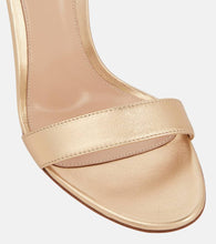 Gianvito Rossi Portofino 105 leather sandals