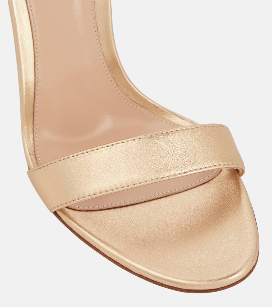 Gianvito Rossi Portofino 105 leather sandals