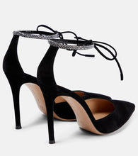 Gianvito Rossi Montecarlo D'Orsay 105 suede pumps