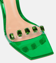 Gianvito Rossi Ribbon Candy 105 leather sandals