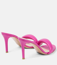 Gianvito Rossi Bijoux 85 leather mules