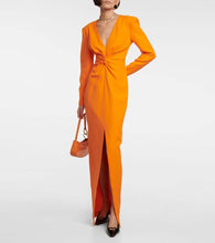 Roland Mouret Wool and silk gown