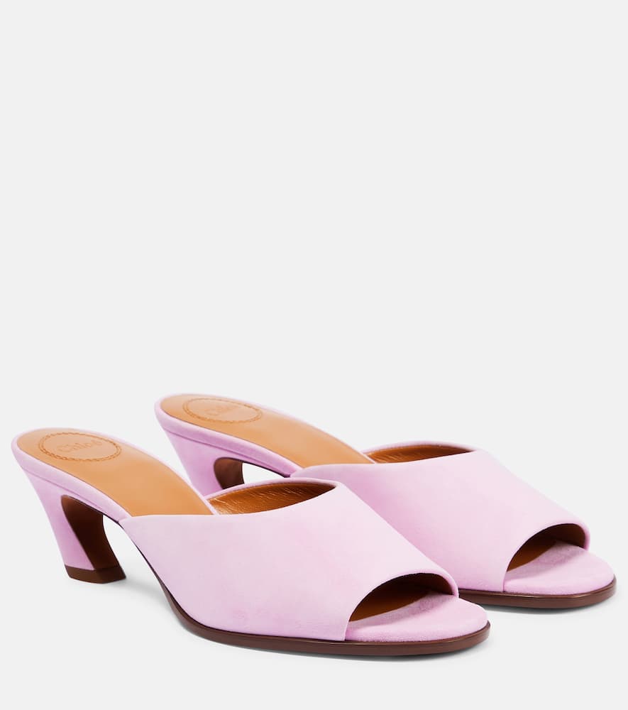 Chloe Oli suede mules