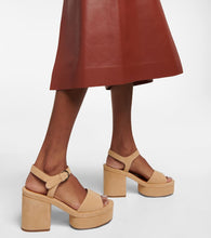 Chloe Odina suede sandals