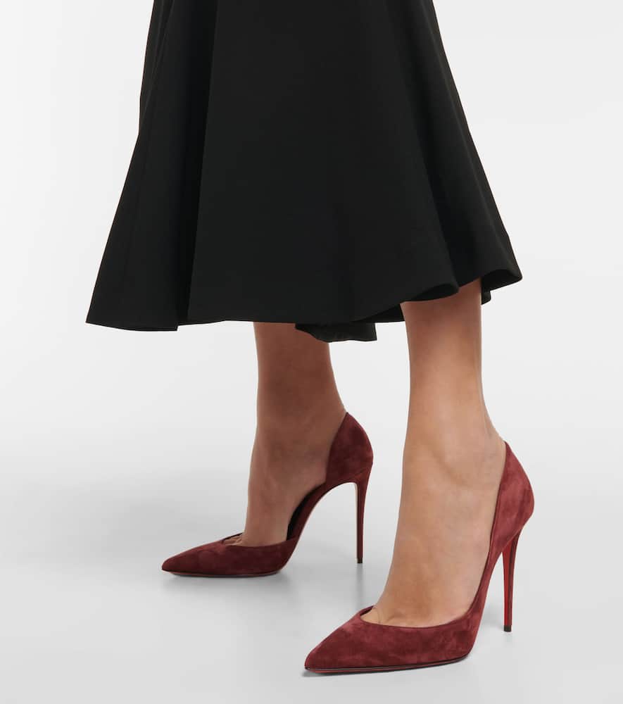 Christian Louboutin Iriza suede pumps