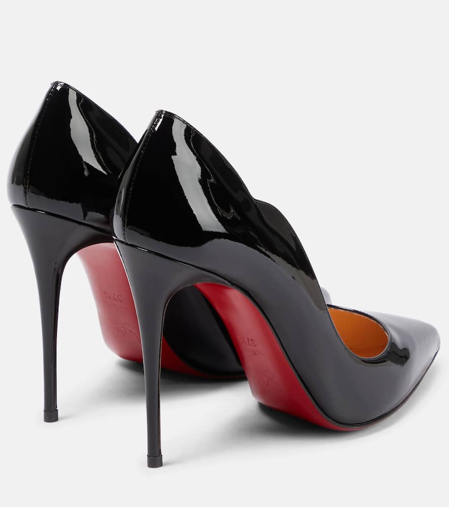 Christian Louboutin Hot Chick 100 patent leather pumps