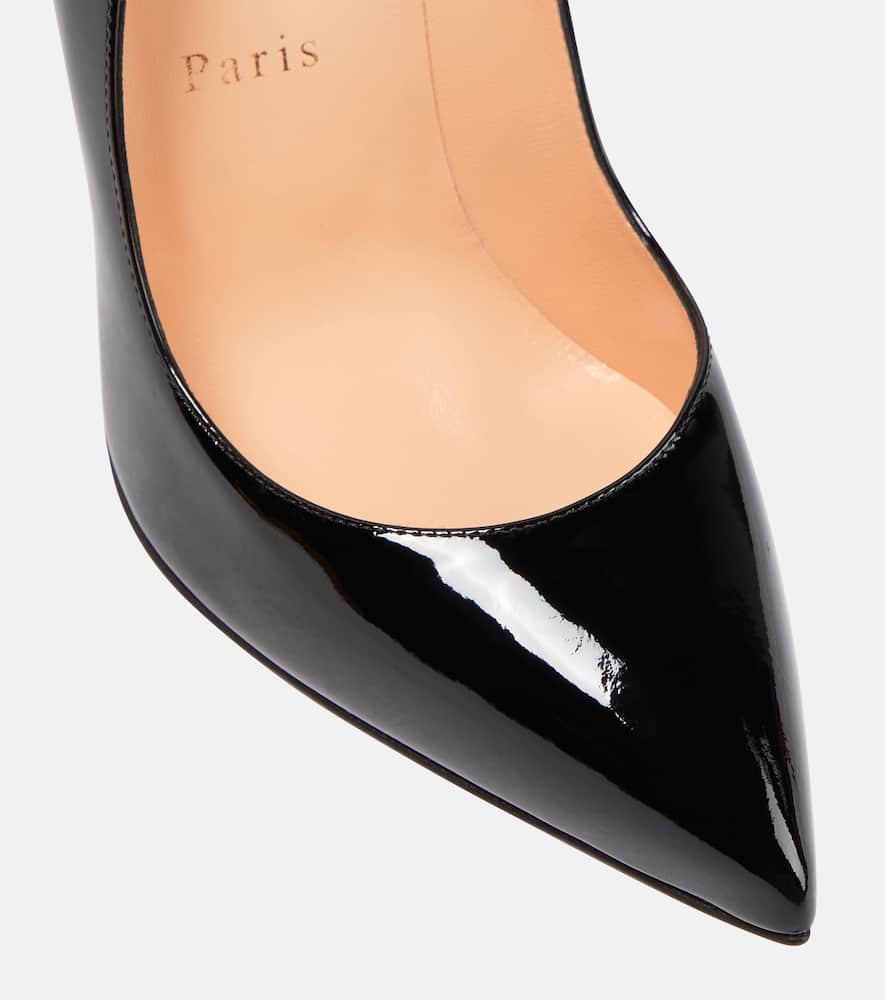 Christian Louboutin Hot Chick 100 patent leather pumps