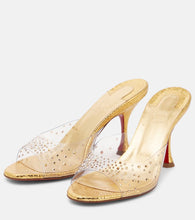 Christian Louboutin Degramule 85 embellished mules