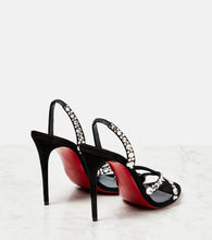 Christian Louboutin Emilie embellished slingback sandals