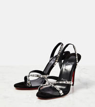 Christian Louboutin Emilie embellished slingback sandals