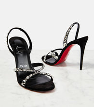 Christian Louboutin Emilie embellished slingback sandals