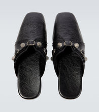 Balenciaga Cosy leather slippers