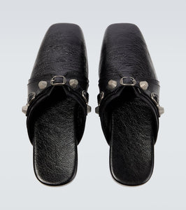 Balenciaga Cosy leather slippers