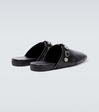 Balenciaga Cosy leather slippers