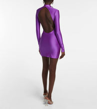 Giuseppe di Morabito Embellished cutout minidress