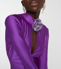 Giuseppe di Morabito Embellished cutout minidress