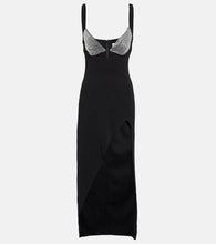 Giuseppe di Morabito Crystal-embellished maxi dress