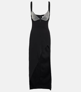 Giuseppe di Morabito Crystal-embellished maxi dress