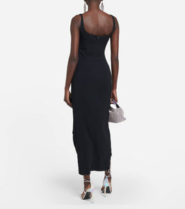 Giuseppe di Morabito Crystal-embellished maxi dress