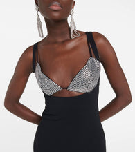 Giuseppe di Morabito Crystal-embellished maxi dress