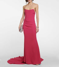 Giuseppe di Morabito Strapless crêpe gown