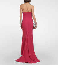 Giuseppe di Morabito Strapless crêpe gown