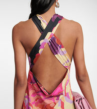 Dries Van Noten Floral cotton midi dress