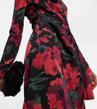 Dries Van Noten Floral wrap midi dress