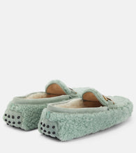 Tod's Gommino shearling loafers